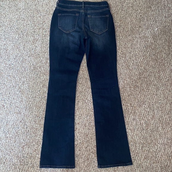 Old Navy dark denim jeans Sz 0 - Picture 6 of 6